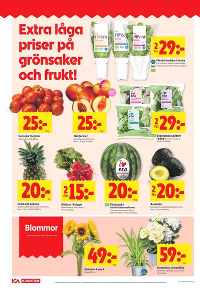 ICA Kvantum reklamblad i vecka 31 sida 2
