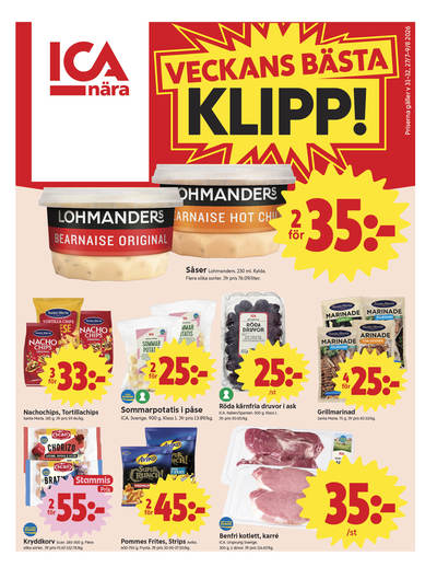 ICA Nära reklamblad i vecka 31 sida 1