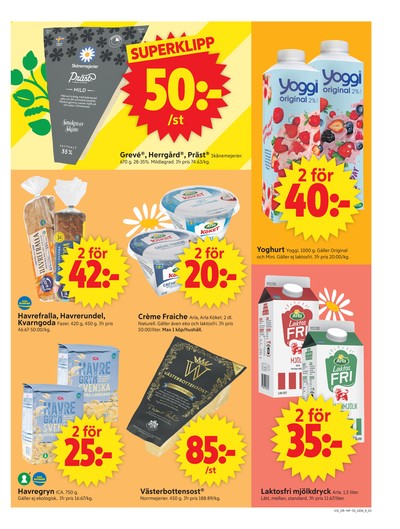 ICA Supermarket reklamblad i vecka 31 sida 3