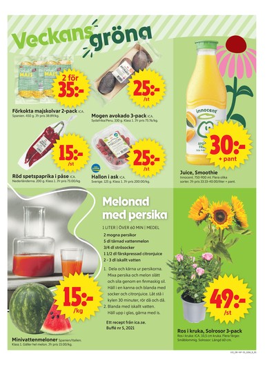 ICA Supermarket reklamblad i vecka 31 sida 5