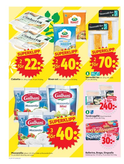 ICA Supermarket reklamblad i vecka 31 sida 6