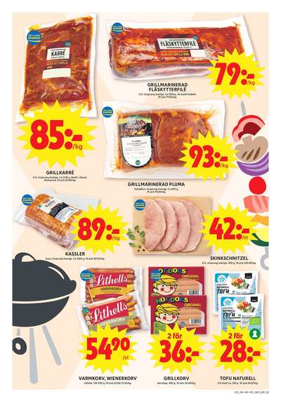ICA Maxi reklamblad i vecka 31 sida 2