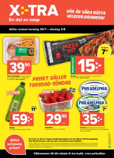 X:-tra reklamblad i vecka 31 sida 4
