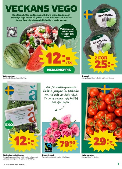 Coop reklamblad i vecka 31 sida 3