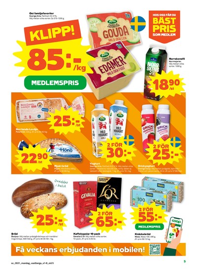 Stora Coop reklamblad i vecka 31 sida 5