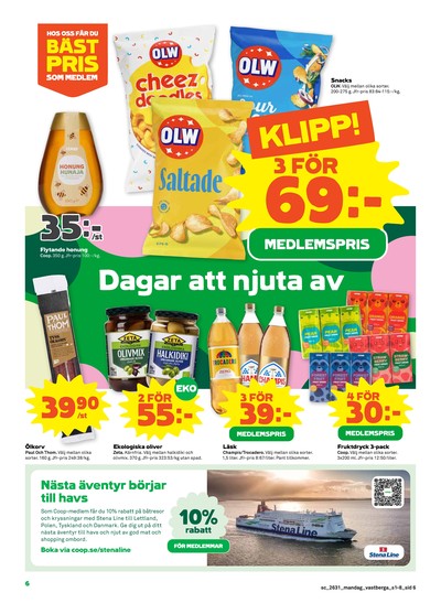 Stora Coop reklamblad i vecka 31 sida 6