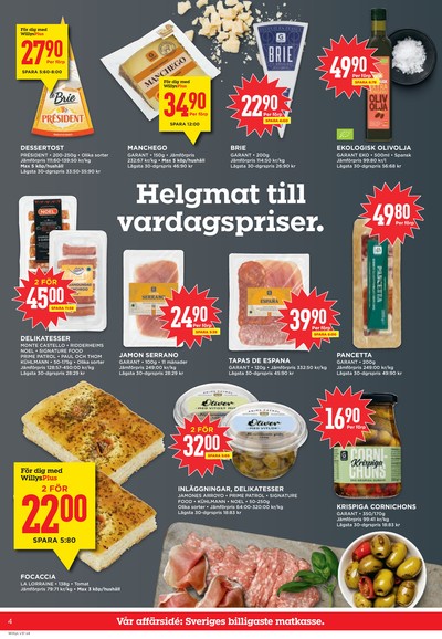 WILLY:S reklamblad i vecka 31 sida 4