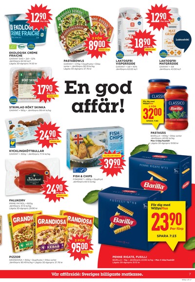 WILLY:S reklamblad i vecka 31 sida 7