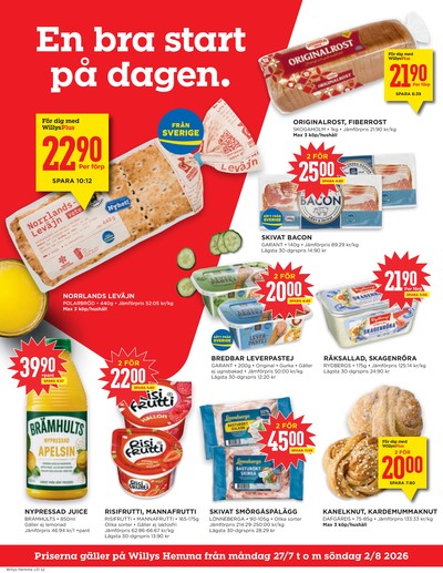 WILLY:S hemma reklamblad i vecka 31 sida 2