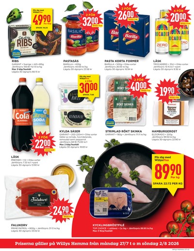 WILLY:S hemma reklamblad i vecka 31 sida 3