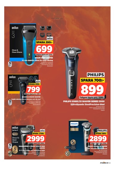 Power reklamblad i vecka 31 sida 123