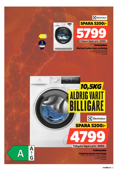 Power reklamblad i vecka 31 sida 43