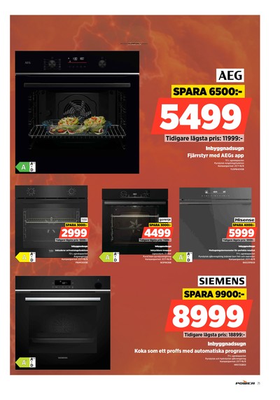 Power reklamblad i vecka 31 sida 71