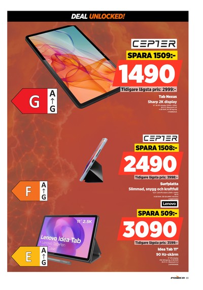Power reklamblad i vecka 31 sida 89