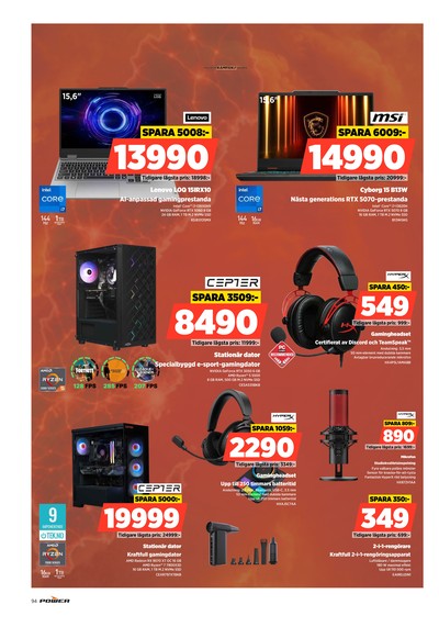 Power reklamblad i vecka 31 sida 94