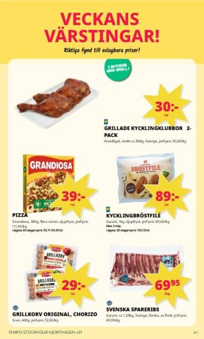 Tempo reklamblad i vecka 31 sida 3