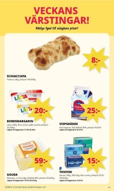 Tempo reklamblad i vecka 31 sida 4