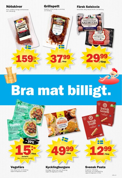 Pekås reklamblad i vecka 31 sida 3