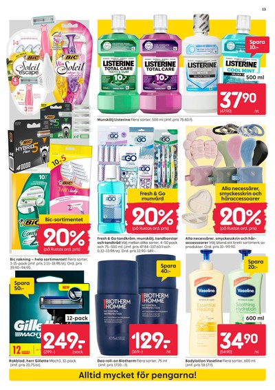 Rusta reklamblad i vecka 31 sida 13