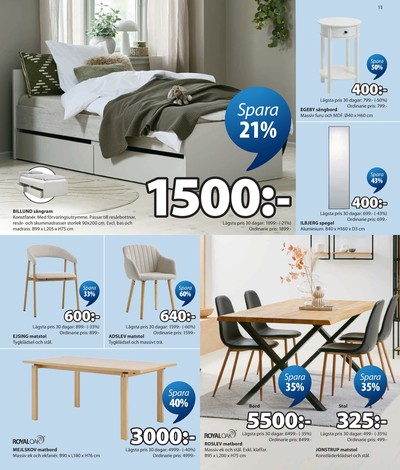 Jysk reklamblad i vecka 31 sida 14