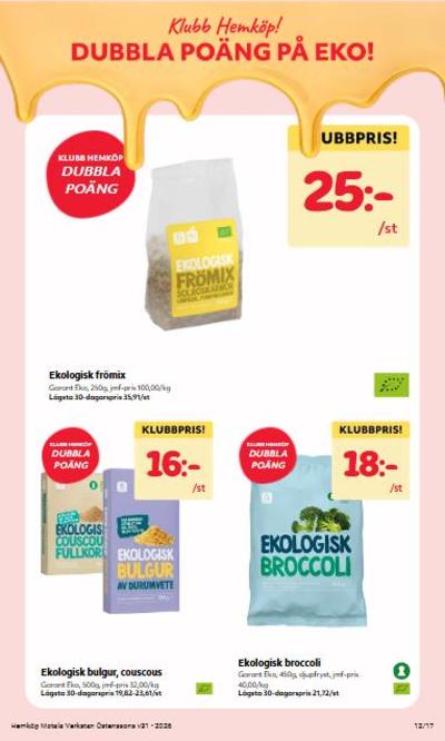 Hemköp reklamblad i vecka 31 sida 12