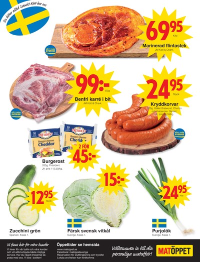 Matöppet reklamblad i vecka 31 sida 4