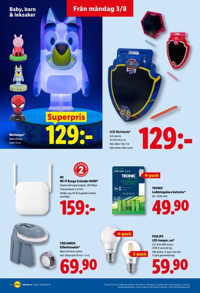 Lidl reklamblad i vecka 32 sida 18