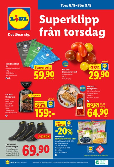 Lidl reklamblad i vecka 32 sida 28