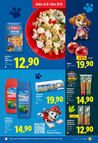 Lidl reklamblad i vecka 32 sida 9