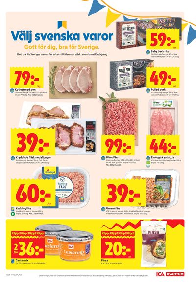 ICA Kvantum reklamblad i vecka 32 sida 5