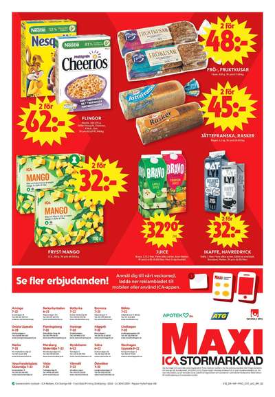 ICA Maxi reklamblad i vecka 32 sida 11