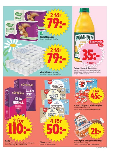 ICA Supermarket reklamblad i vecka 32 sida 7