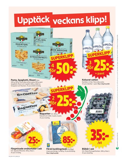 ICA Supermarket reklamblad i vecka 32 sida 8