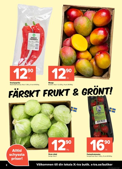 X:-tra reklamblad i vecka 32 sida 2