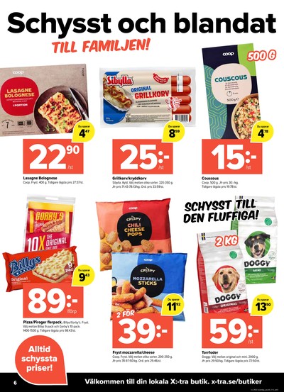 X:-tra reklamblad i vecka 32 sida 6