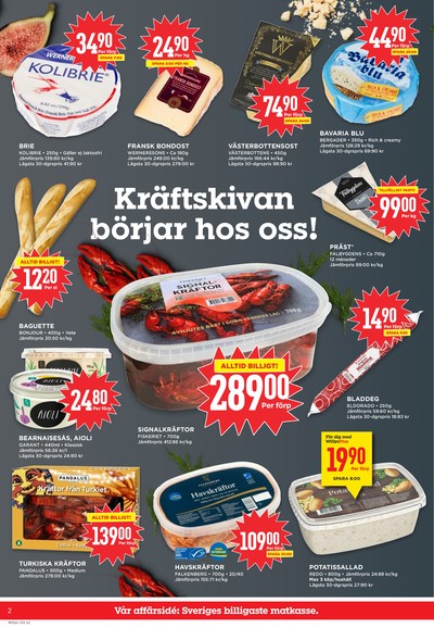 WILLY:S reklamblad i vecka 32 sida 2