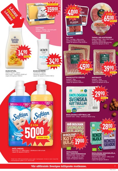 WILLY:S reklamblad i vecka 32 sida 7