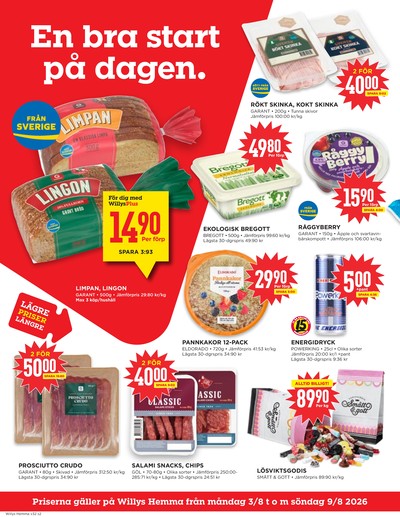 WILLY:S hemma reklamblad i vecka 32 sida 2