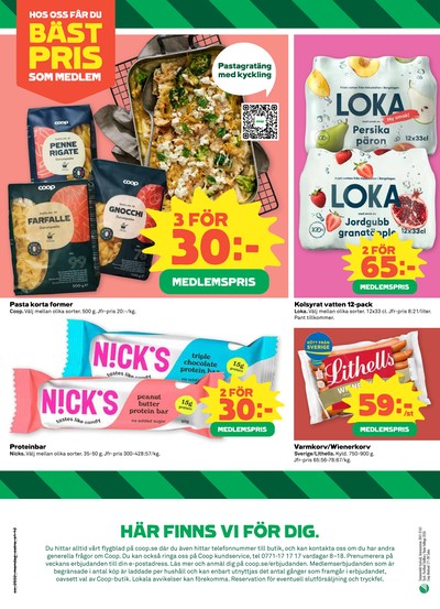 Coop reklamblad i vecka 32 sida 12