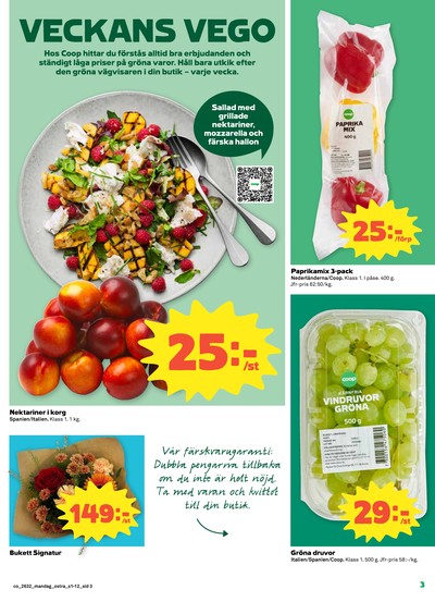 Coop reklamblad i vecka 32 sida 3