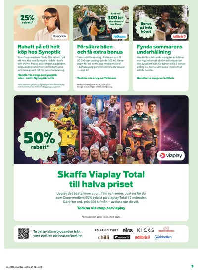 Coop reklamblad i vecka 32 sida 9