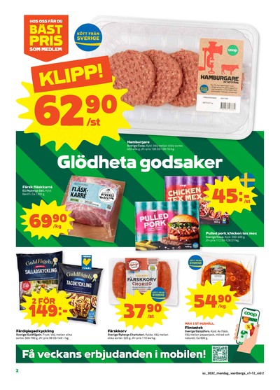 Stora Coop reklamblad i vecka 32 sida 2