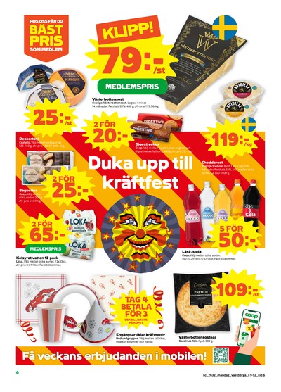 Stora Coop reklamblad i vecka 32 sida 6