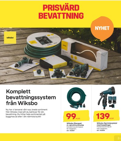 ByggMax reklamblad i vecka 32 sida 2
