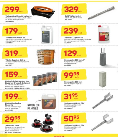 ByggMax reklamblad i vecka 32 sida 7