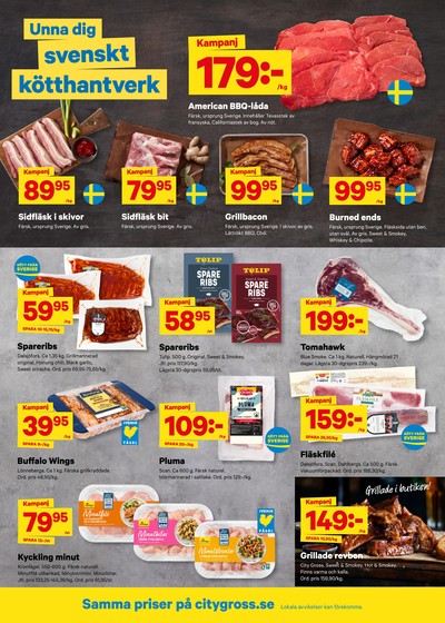 City Gross reklamblad i vecka 32 sida 2