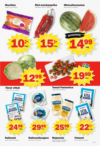 Pekås reklamblad i vecka 32 sida 7