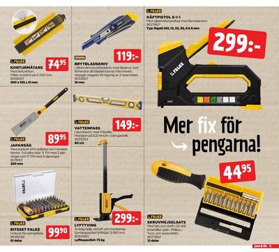 Jem & Fix reklamblad i vecka 32 sida 15