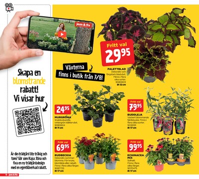 Jem & Fix reklamblad i vecka 32 sida 18