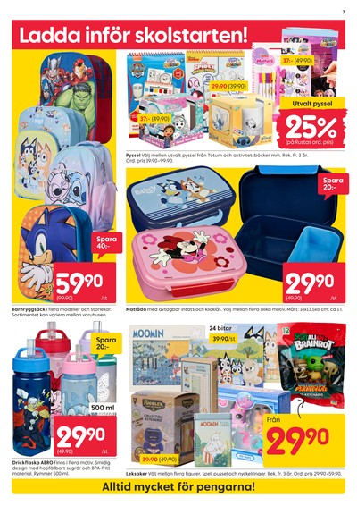 Rusta reklamblad i vecka 32 sida 7